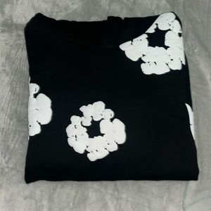 Black denim tears hoodie